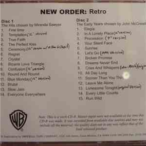New Order - Retro download flac mp3