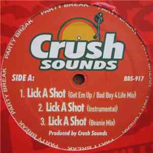 Crush Sounds - Lick A Shot / Shake That Ass / After Party download flac mp3
