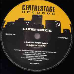 Lifeforce - I Need Your Love / Scatterbox download flac mp3