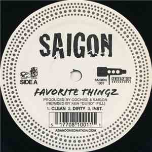 Saigon - Favorite Thingz / Come Again download flac mp3