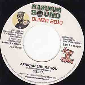 Sizzla / The Aggrovators - African Liberation / Dunza 2010 download flac mp3