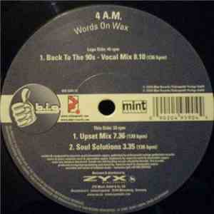 4 A.M.  - Words On Wax download flac mp3