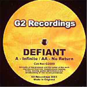 Defiant - Infinite / No Return download flac mp3