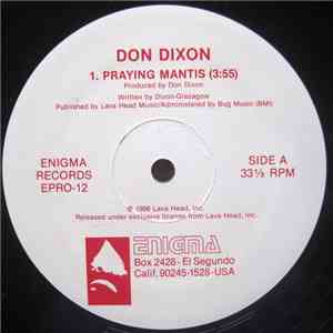 Don Dixon - Praying Mantis download flac mp3
