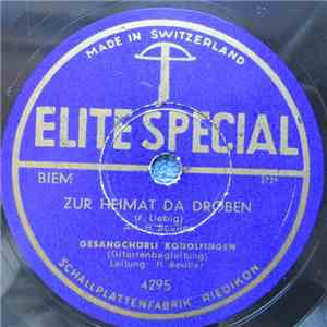 Gesangchörli Konolfingen - Zur Heimat Da Droben / Grosser Gott Von Alten Zeiten download flac mp3