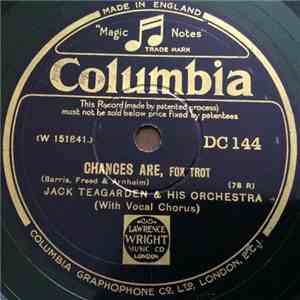 Jack Teagarden And His Orchestra / The Dorsey Brothers Orchestra - Chances Are / Why Did It Have To Be Me download flac mp3