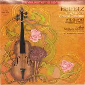 Jascha Heifetz , RCA Symphony Orchestra - Wieniawski - Concerto In D Minor, Lalo - Symphonie Espagnole download flac mp3