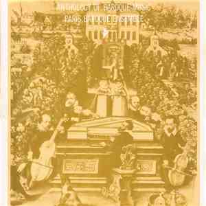 Paris Baroque Ensemble - Anthology Of Baroque Music download flac mp3