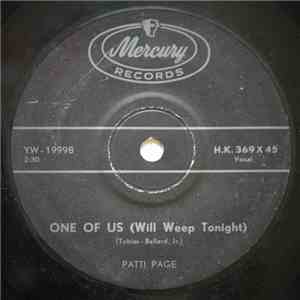 Patti Page - One Of Us (Will Weep Tonight) download flac mp3